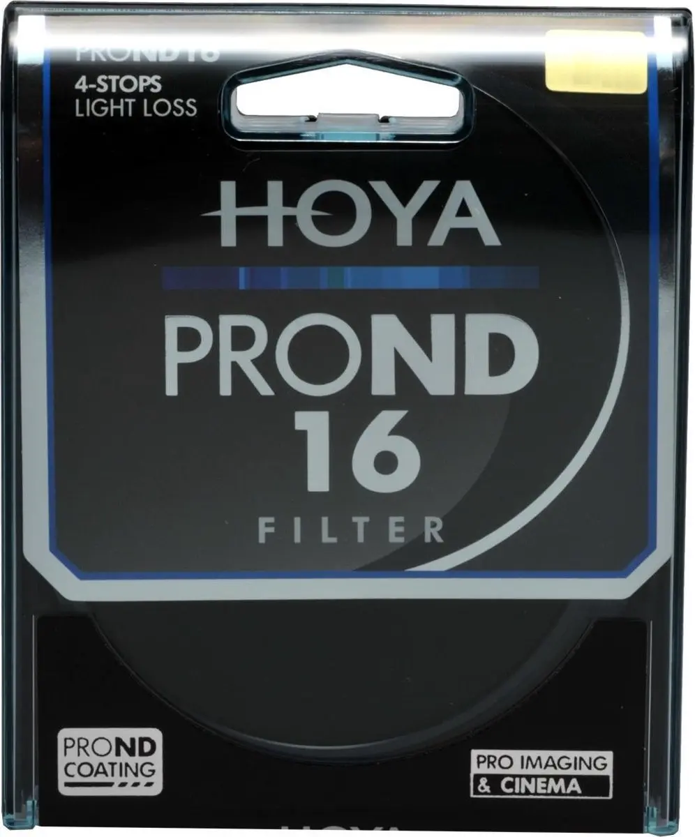 Hoya Grijsfilter PRO ND16 62mm - Zwart