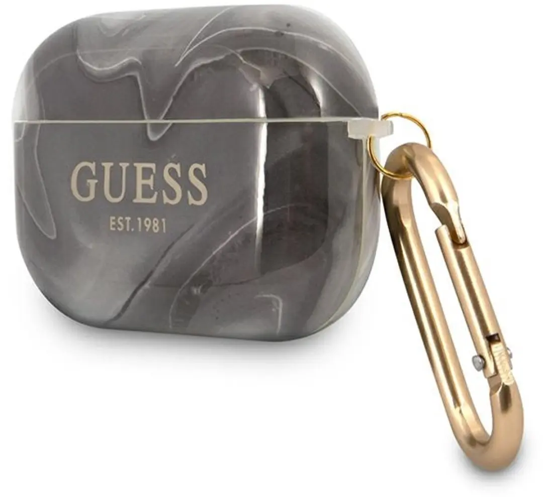 GUESS TPU Case Apple AirPods Pro 1 - Zwart