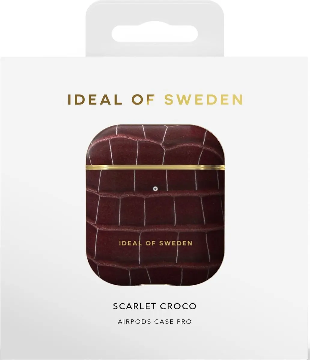 iDeal of Sweden AirPods Case PU1st & 2nd Generation Camel Croco - IDAPCAW21-325