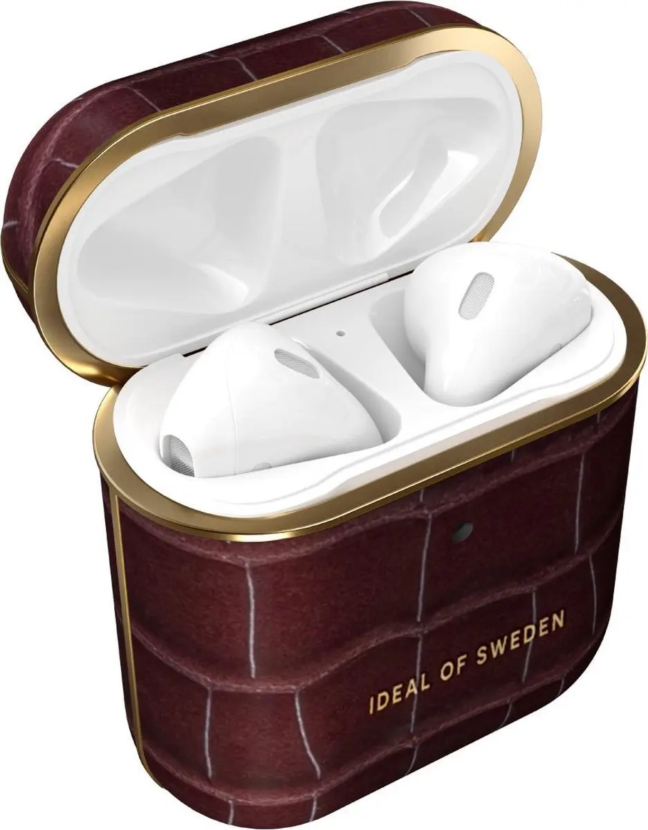 iDeal of Sweden AirPods Case PU1st & 2nd Generation Camel Croco - IDAPCAW21-325