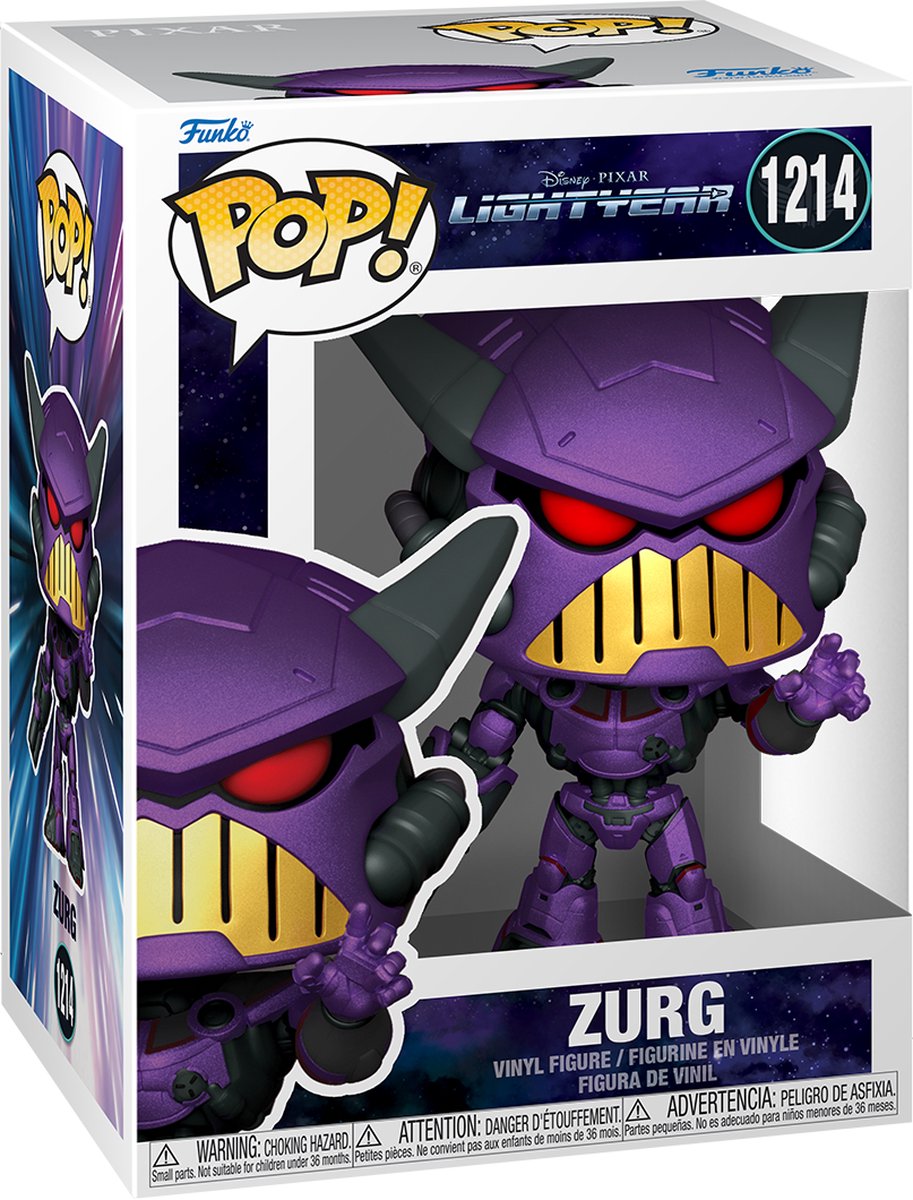 Funko Lightyear Verzamelfiguur Disney POP! Zurg 9 cm Multicolours