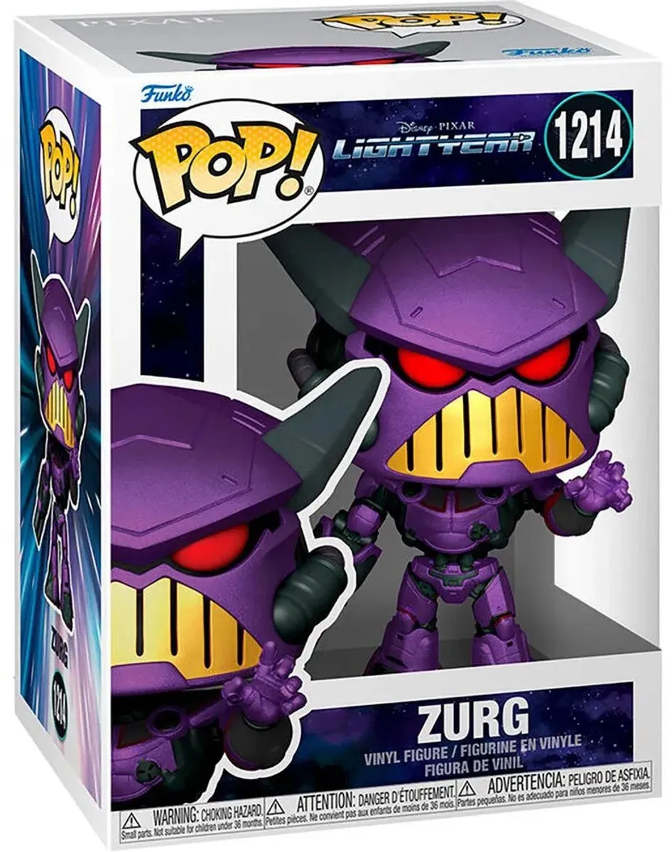 Disney Funko POP! Zurg Verzamelfiguur - 9cm Multicolours - afbeelding 6 van 6