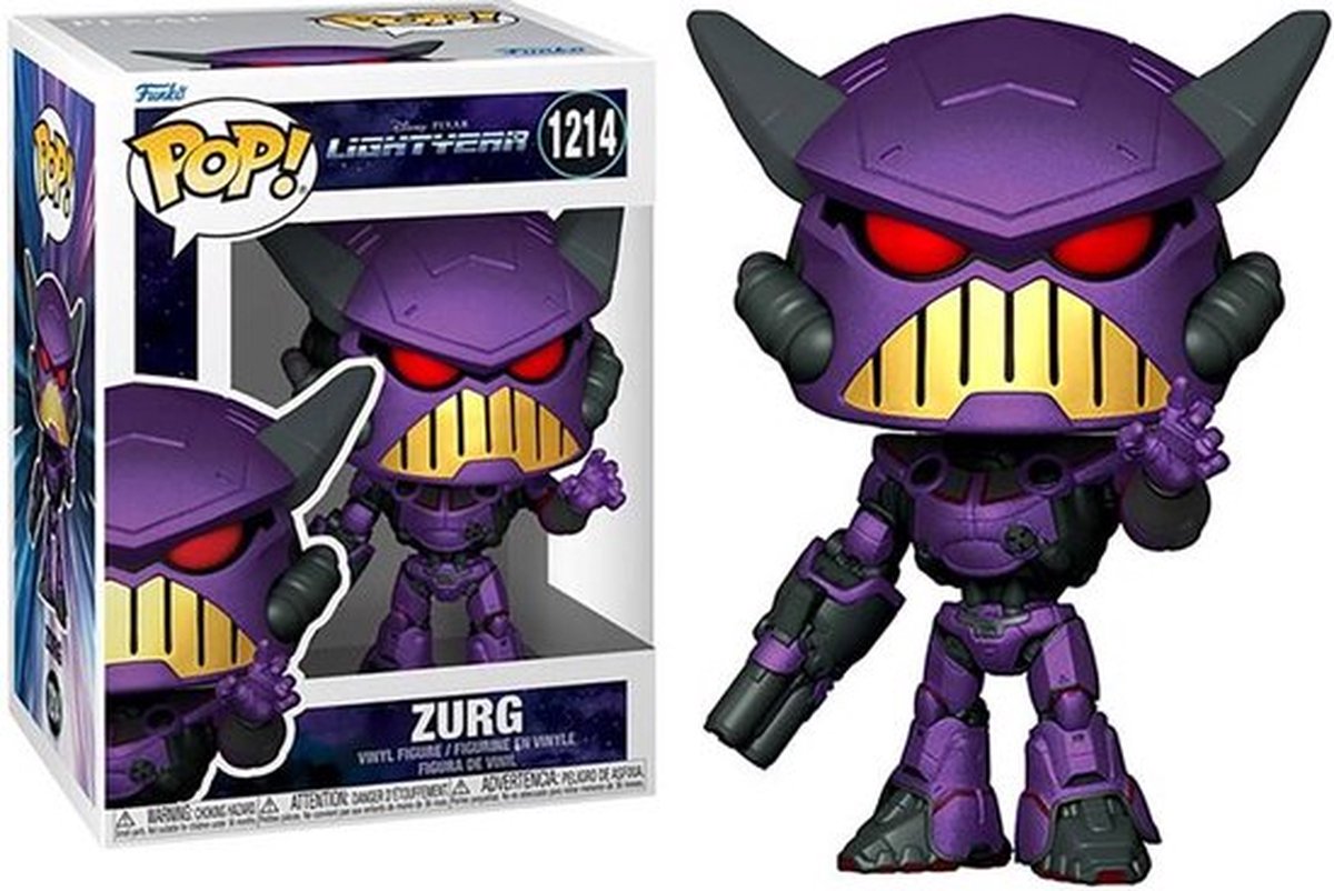 Funko Lightyear Verzamelfiguur Disney POP! Zurg 9 cm Multicolours