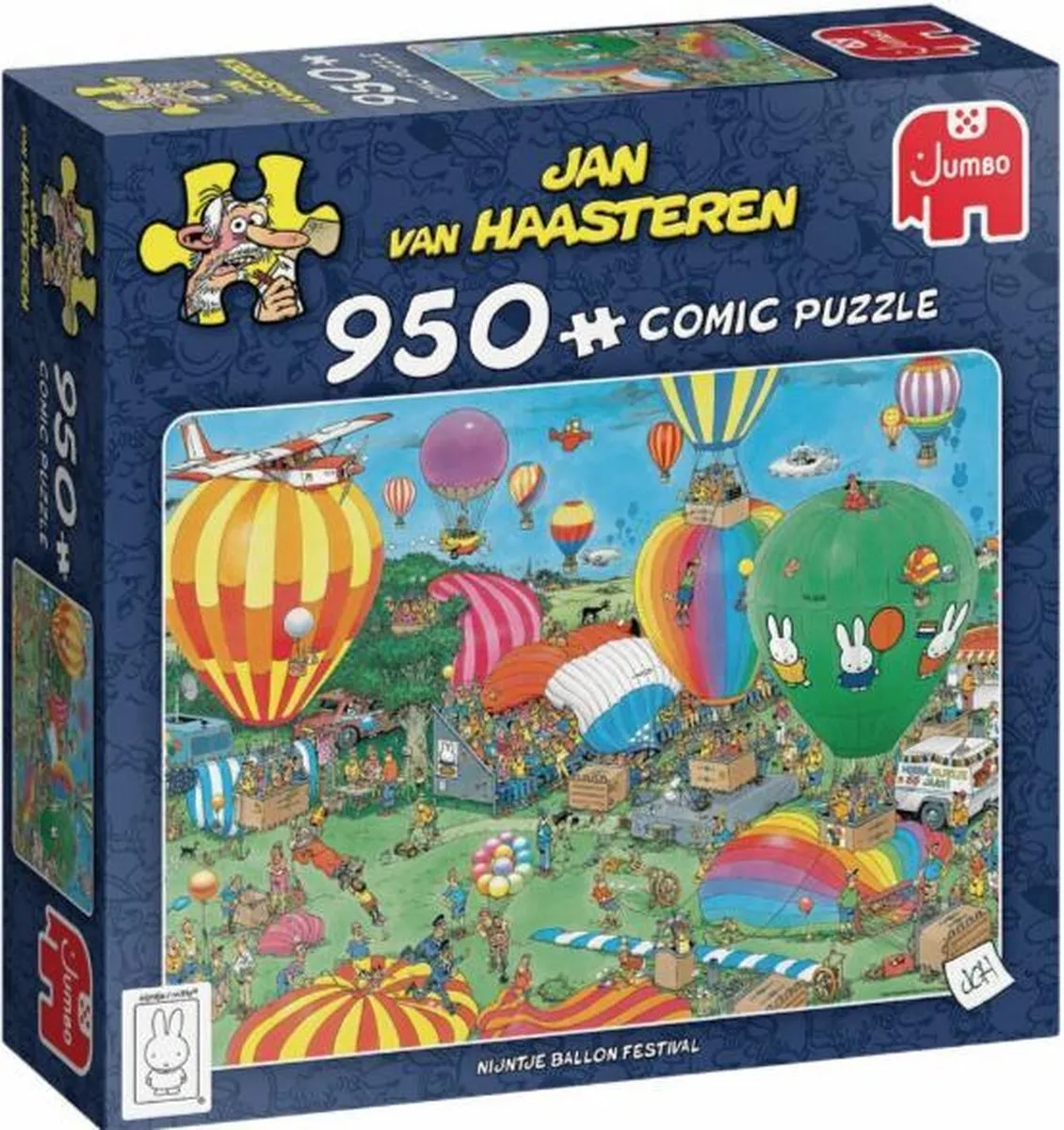 Jan van Haasteren Nijntje Ballon Festival Puzzel 950 Stuks