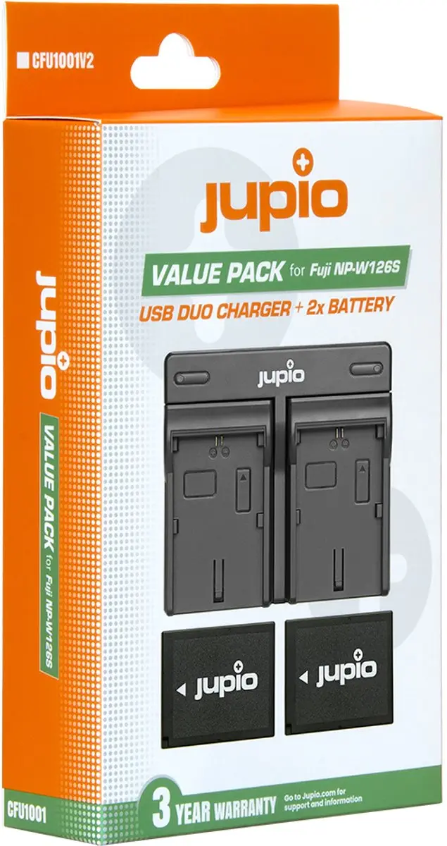 Jupio NP-W126S Accu Value Pack