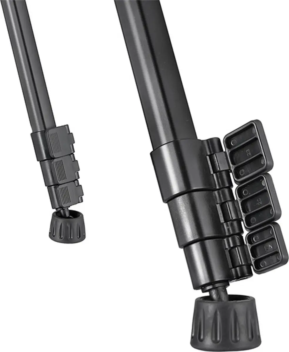 Kingjoy VT-860S Statief - 4 Secties - Zwart
