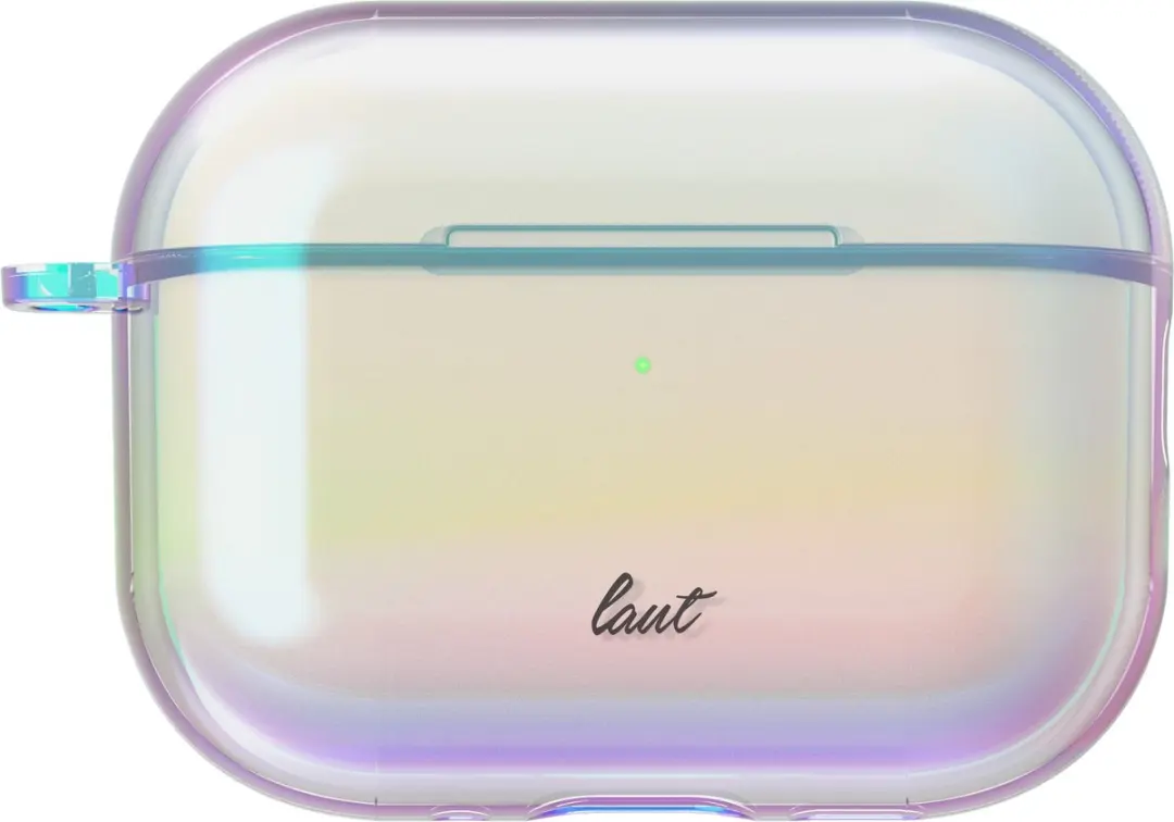 Laut HOLO AirPods Pro 3 Beschermhoes - Holografisch - Karabijnhaak