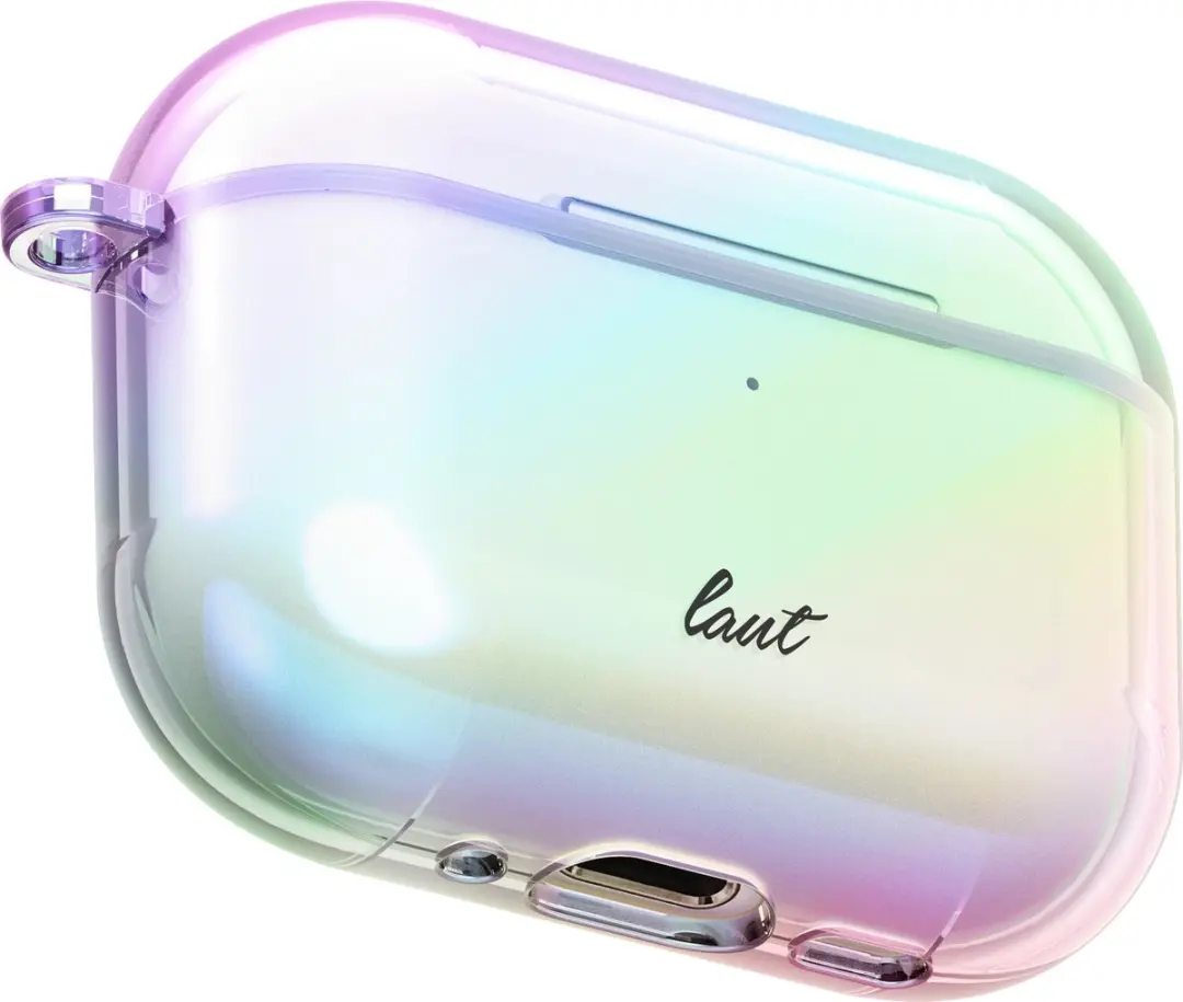 Laut HOLO AirPods Pro 3 Beschermhoes - Holografisch - Karabijnhaak