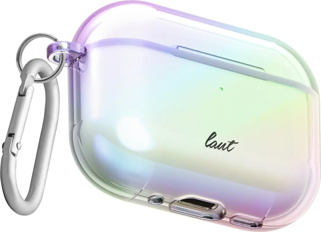 Laut HOLO AirPods Pro 3 Beschermhoes - Holografisch - Karabijnhaak