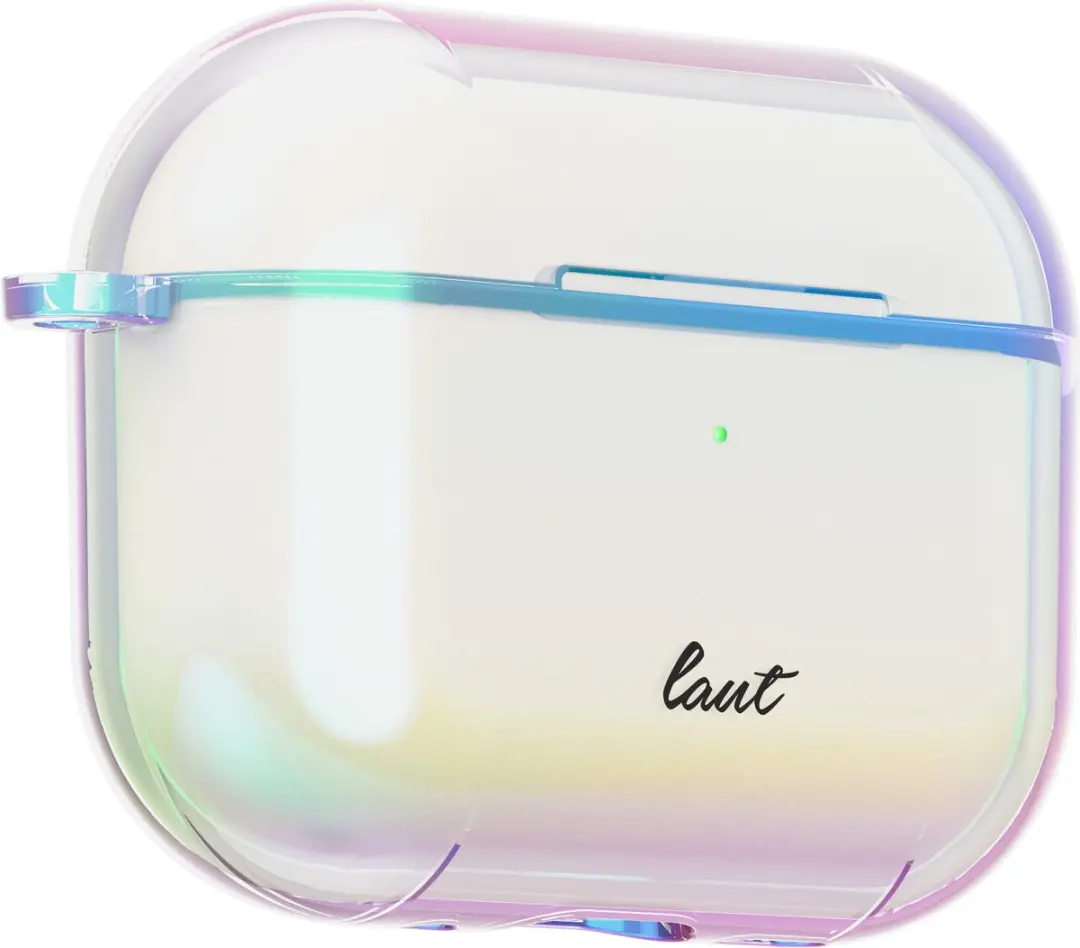Laut HOLO AirPods Pro 3 Beschermhoes - Holografisch - Karabijnhaak