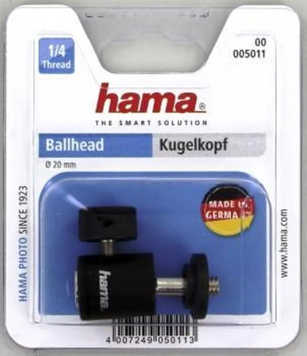 Hama Balhoofd 38mm - 1 Stuks - Zwart - afbeelding 3 van 4