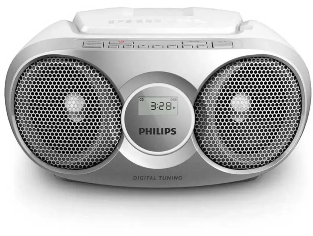 Philips AZ215S Radio/CD-speler - Zilver