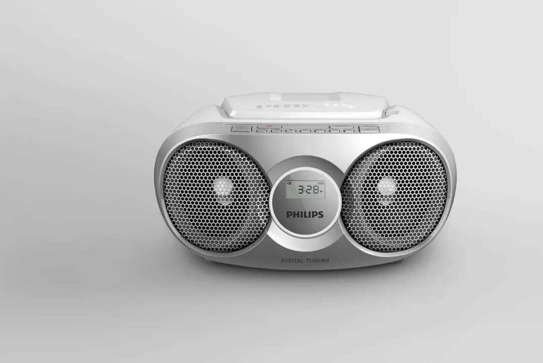 Philips AZ215S Radio/CD-speler - Zilver