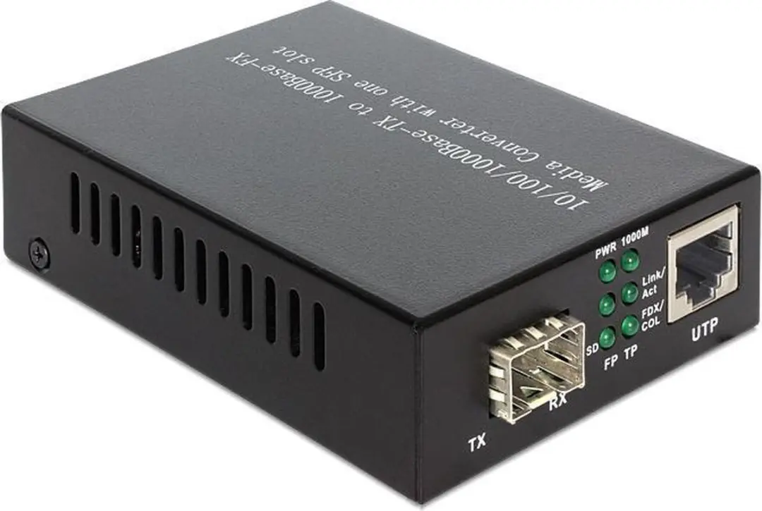 Delock 86220 Medien Converter 1000Base-T naar SFP