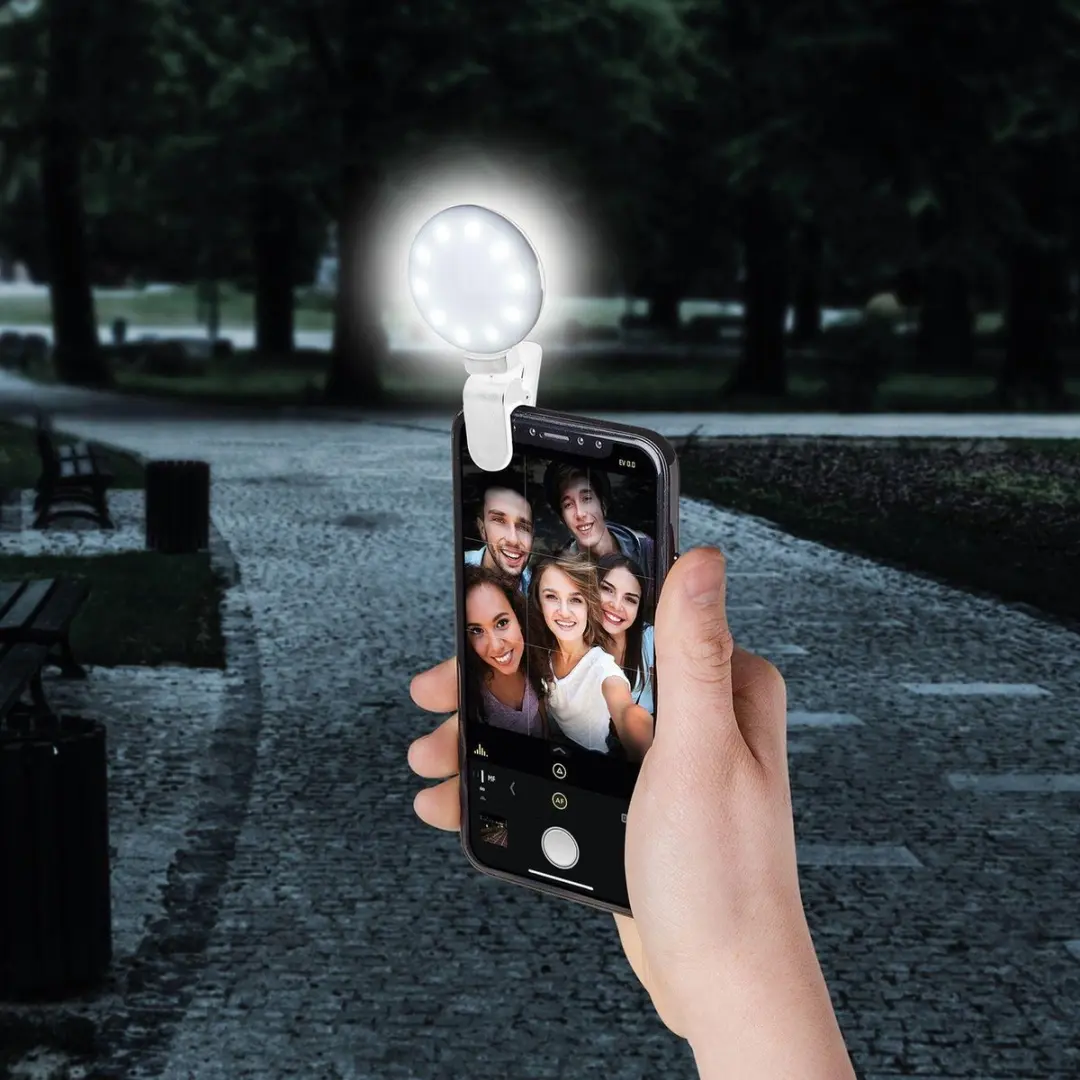 Celly Clicklight Selfie Flitslicht - Wit