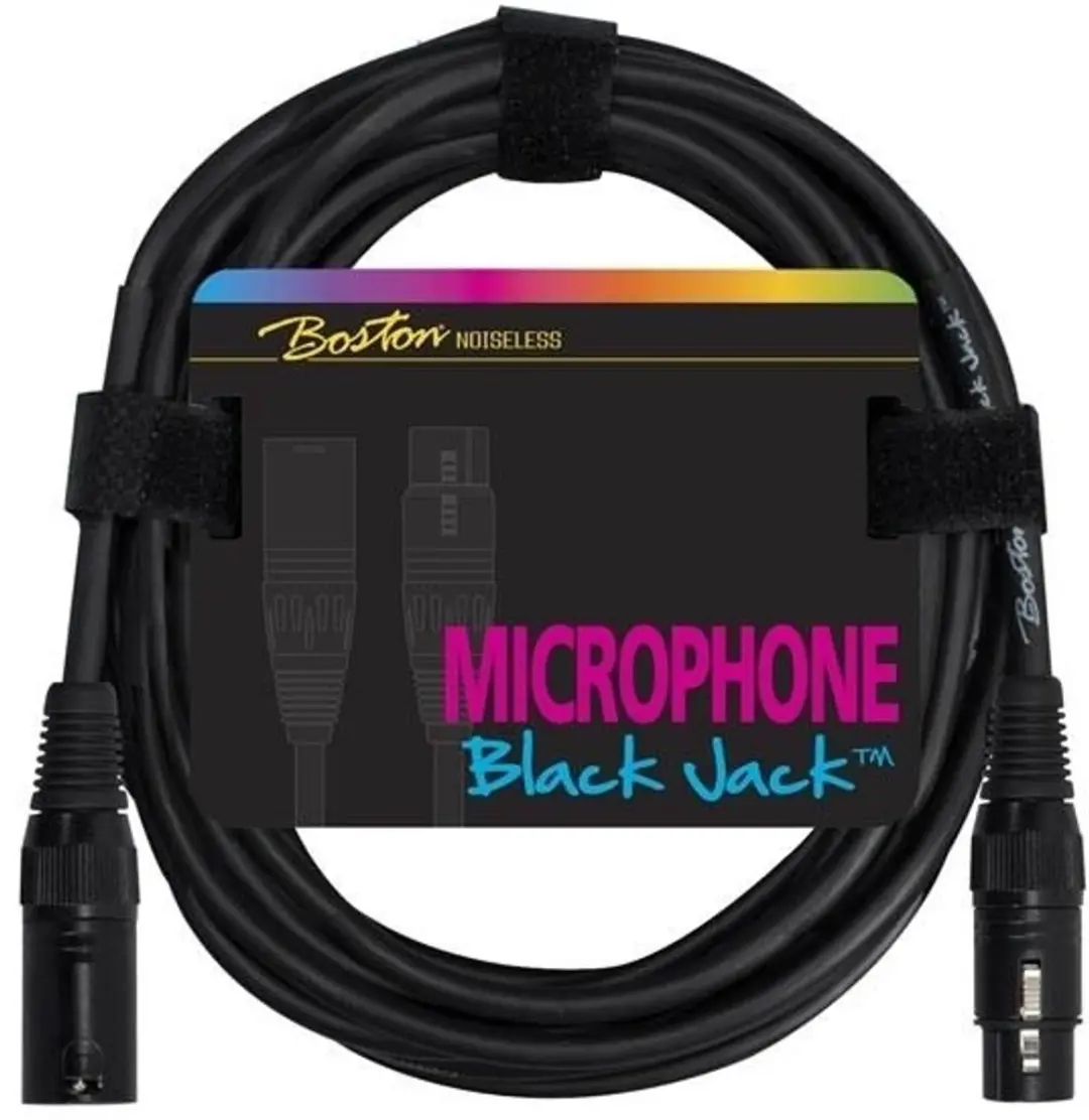 Boston MXX-1-BK Microfoonkabel XLR