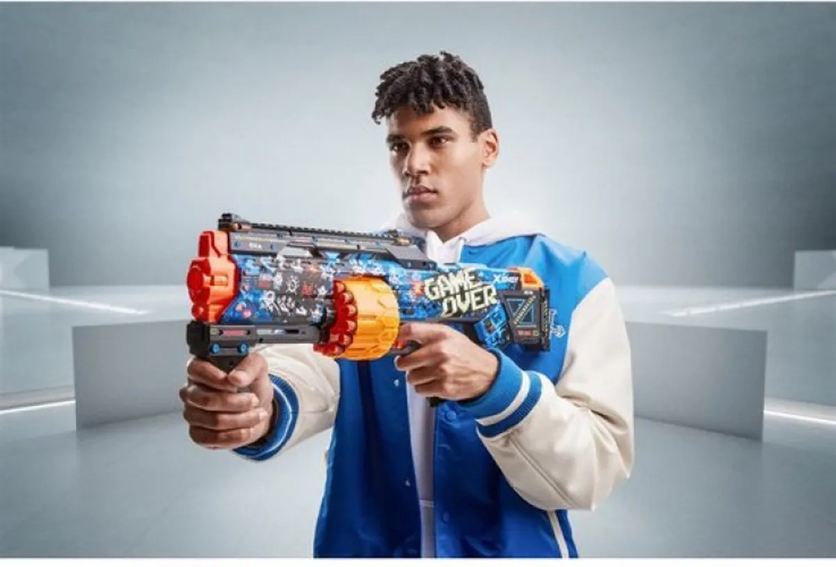 XSHOT X-Shot Skins Last Stand Dartset - 16 Darts - Blauw