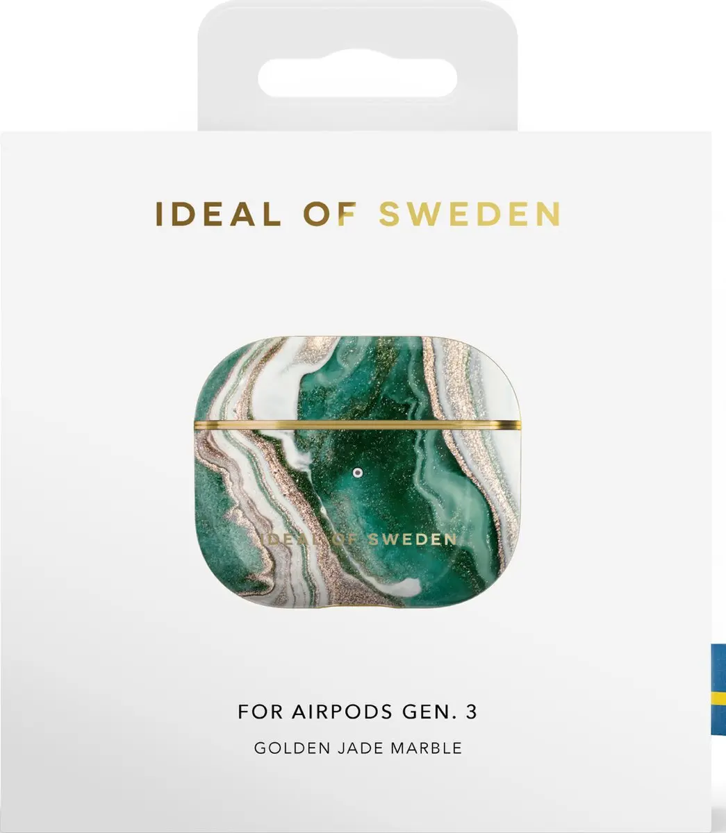 iDeal of Sweden AirPods Case Print Gen 3 IDFAPC-G4-98 - Golden Jade Marble