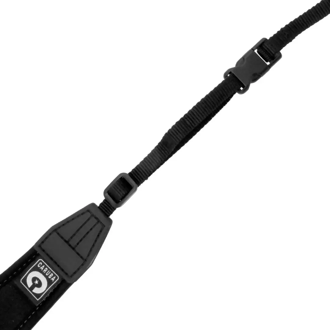 Caruba D130472 Camera Riem - Extra Lang - Quick Release - Zwart/Rood