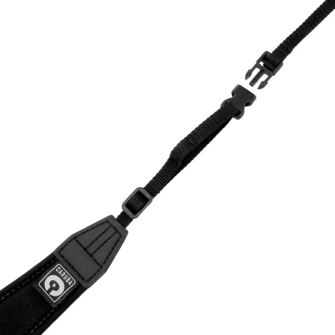 Caruba D130472 Camera Riem - Extra Lang - Quick Release - Zwart/Rood