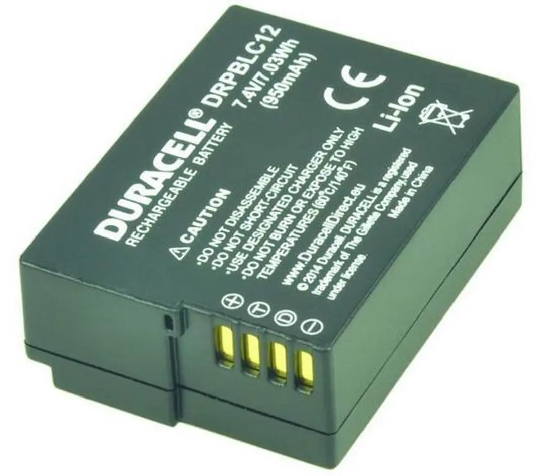 Duracell DMW-BLC12 Accu - 950mAh