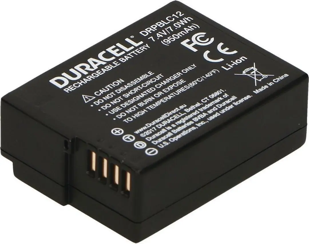 Duracell DMW-BLC12 Accu - 950mAh