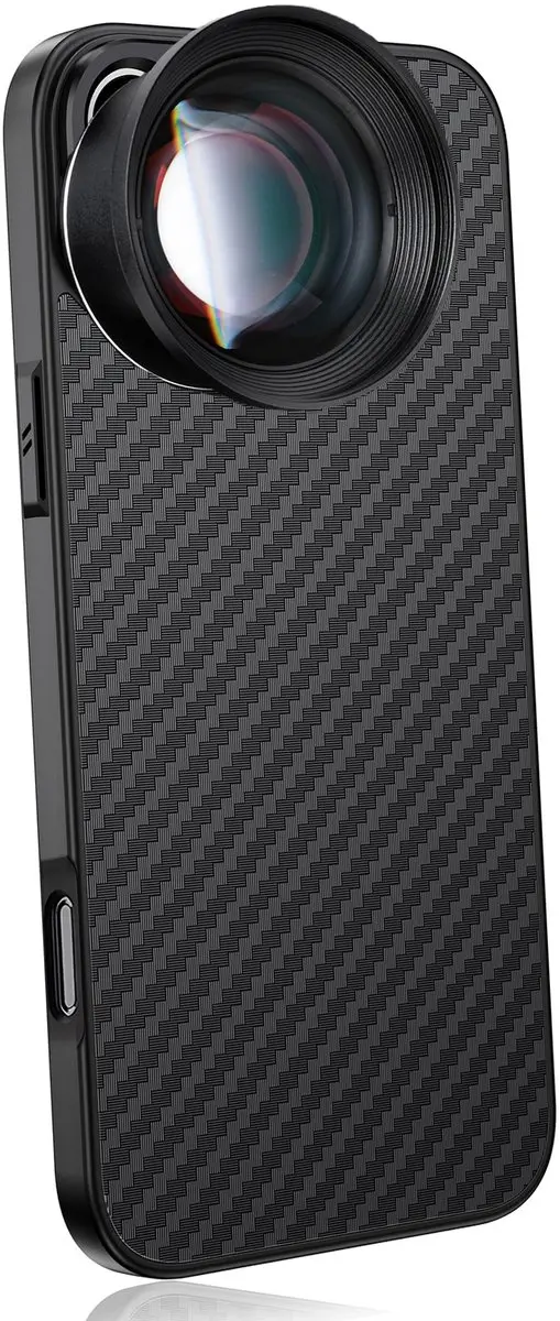 MOJOGEAR MG-CASE-C-i16 Lenscase iPhone 16 - 17mm - Zwart