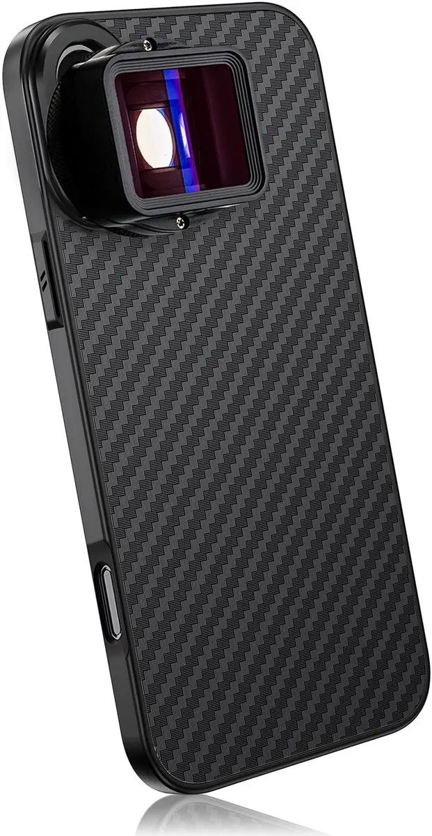 MOJOGEAR MG-CASE-C-i16 Lenscase iPhone 16 - 17mm - Zwart