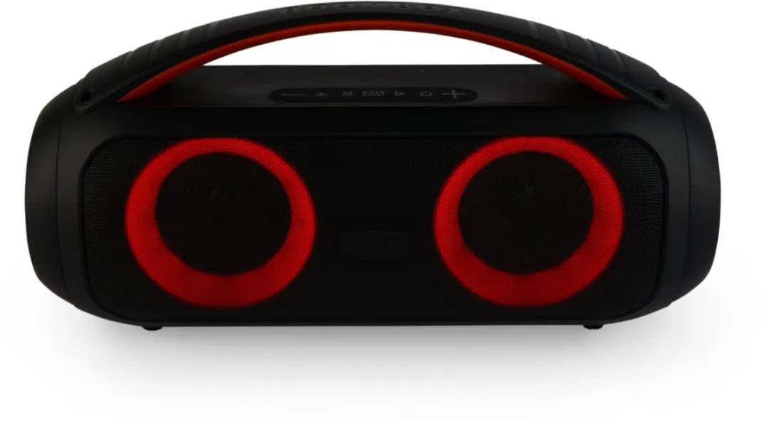 Pulsar LED Boombox Speaker 2000mAh - Zwart