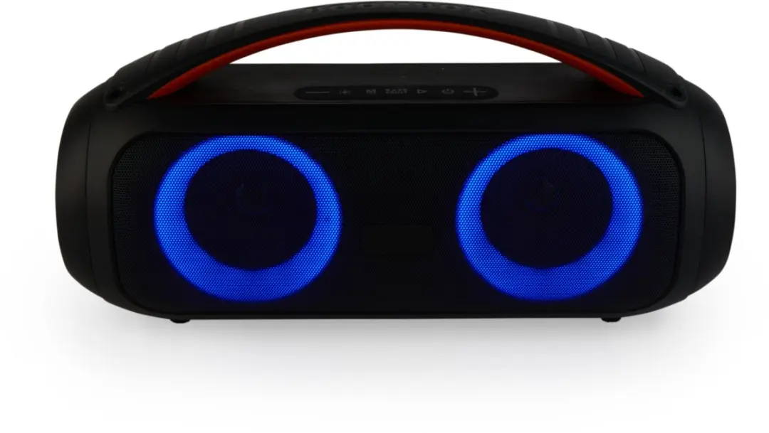 Pulsar LED Boombox Speaker 2000mAh - Zwart