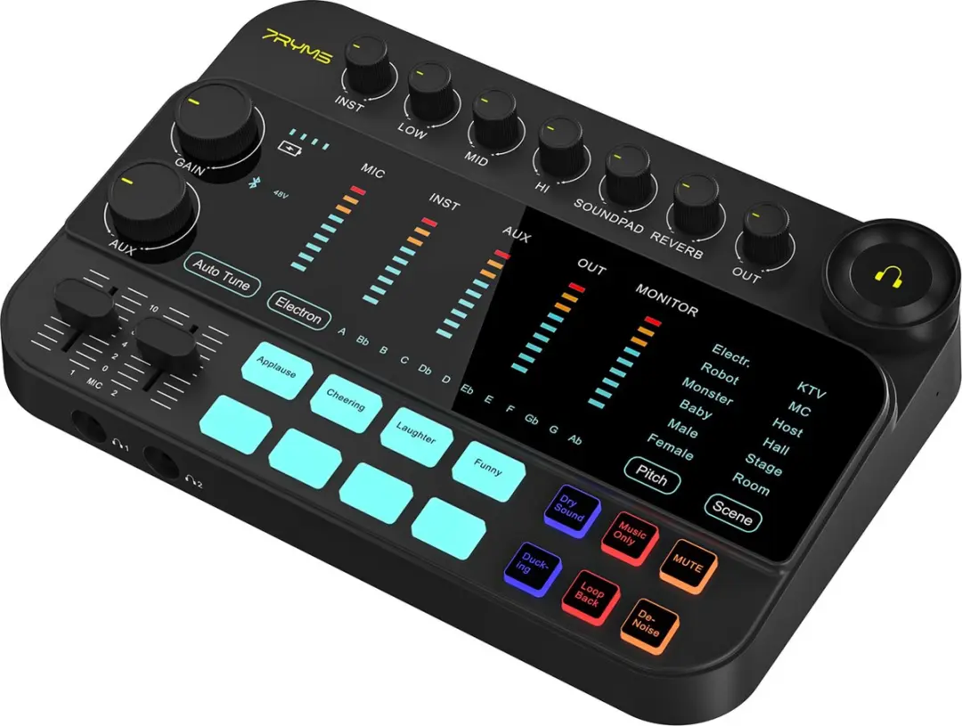 7RYMS 7CasterSE2 Streaming/Podcast Deck