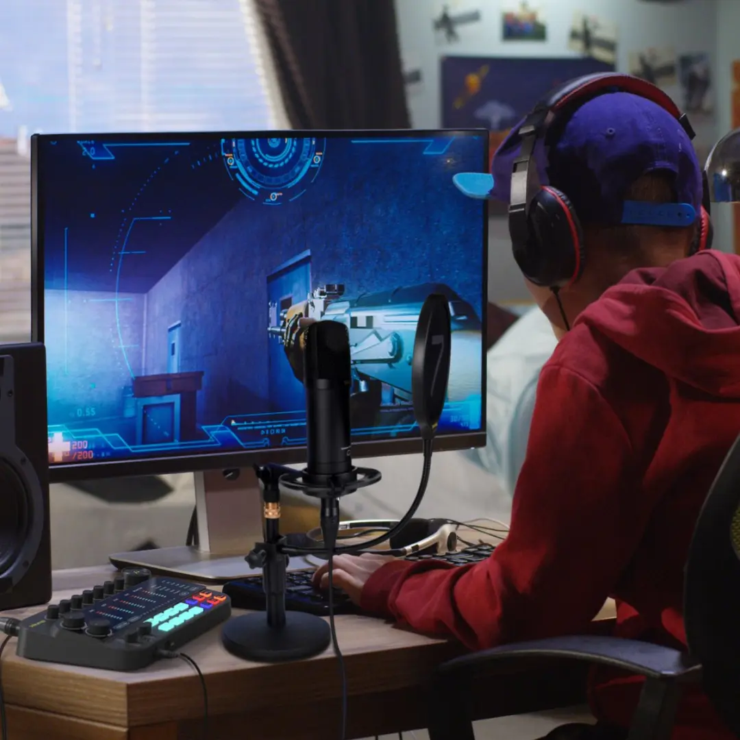 7RYMS 7CasterSE2 Streaming/Podcast Deck - Zwart