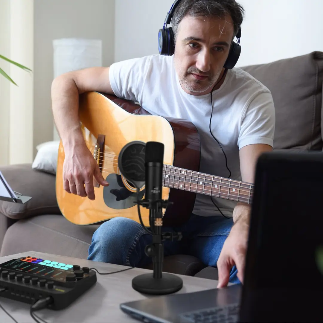7RYMS 7CasterSE2 Streaming/Podcast Deck - Zwart