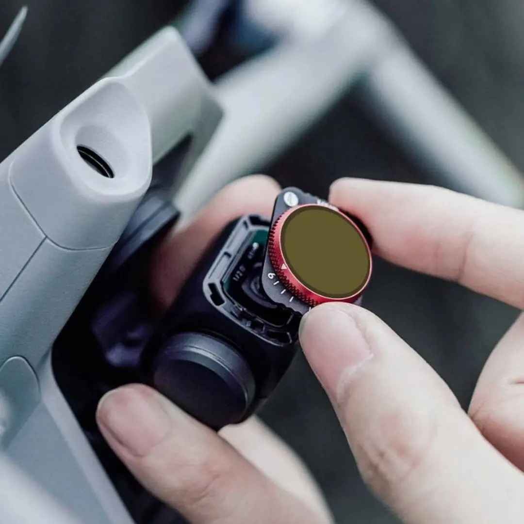 Pgytech VND Filter 6-9 Stops voor DJI Mavic Air 2 - Transparent