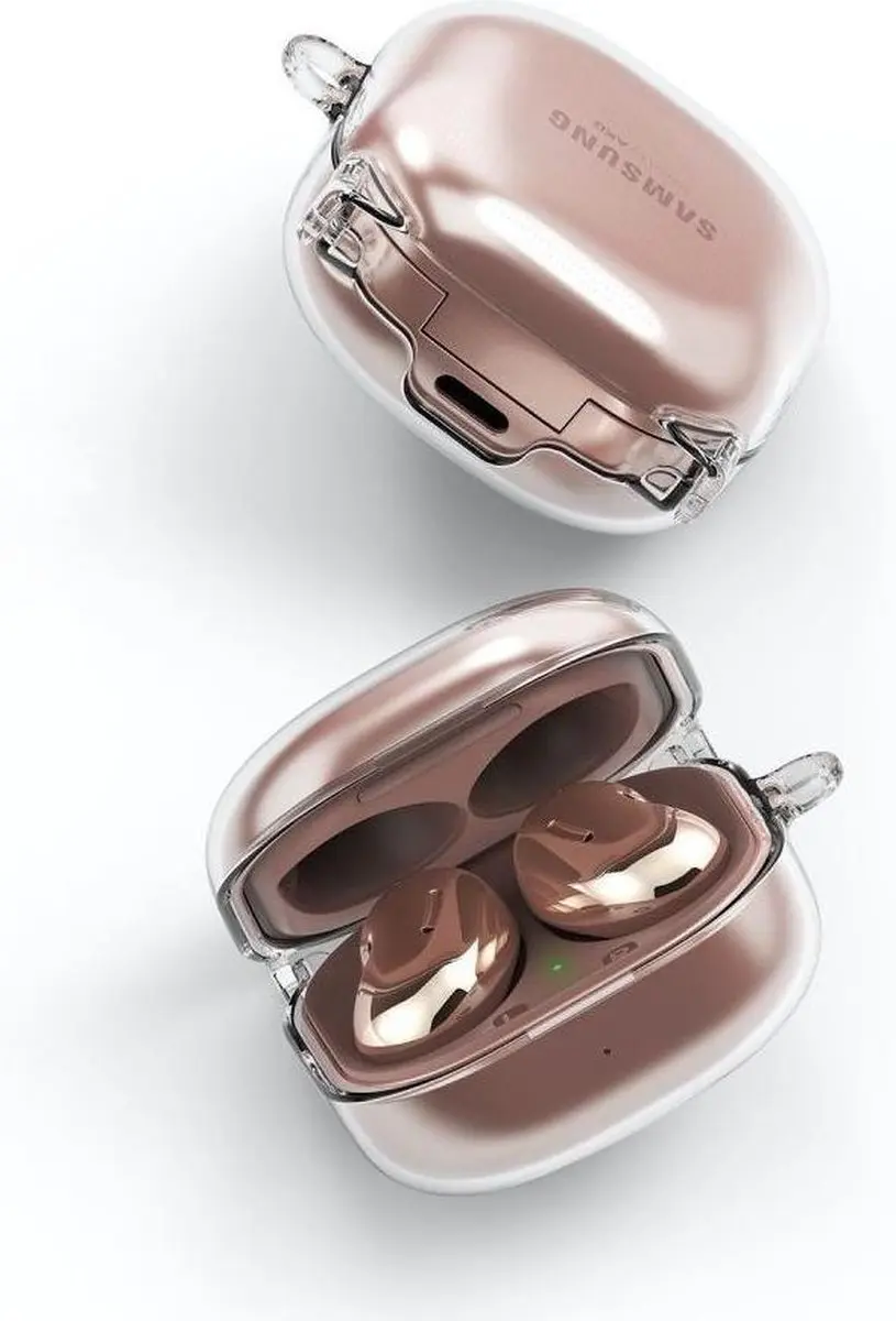 Ringke Hinge Case Samsung Galaxy Buds Live/Pro - Transparant - afbeelding 6 van 6