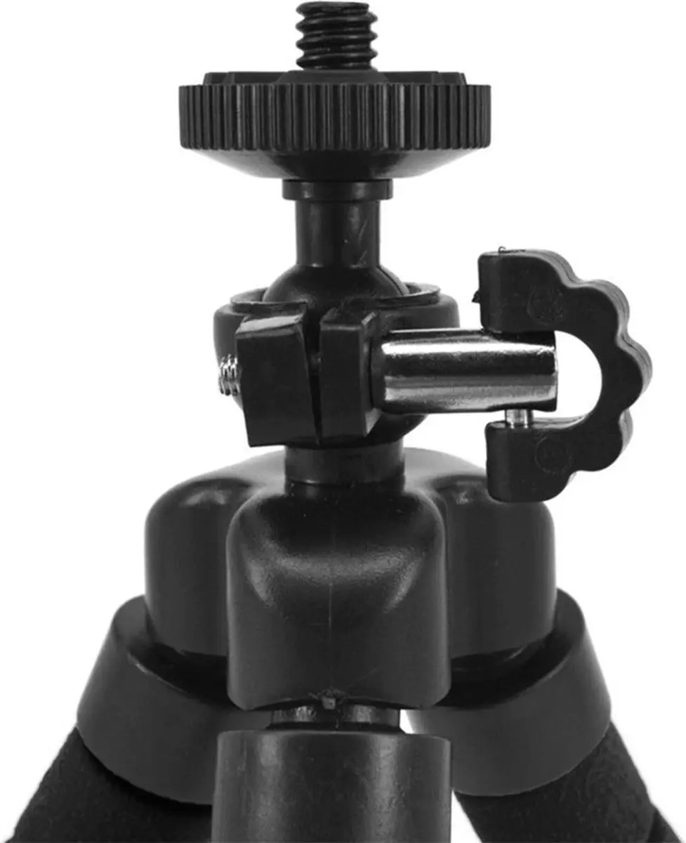 MOJOGEAR MG-06 Flexibel Mini-Statief - Zwart