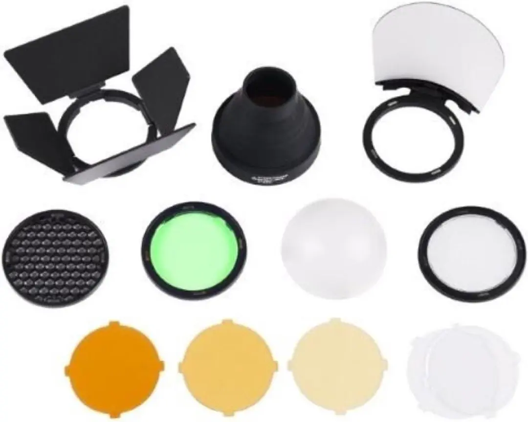 Godox V1 D167921 Reportageflitser Accessoireskit - Canon - Zwart