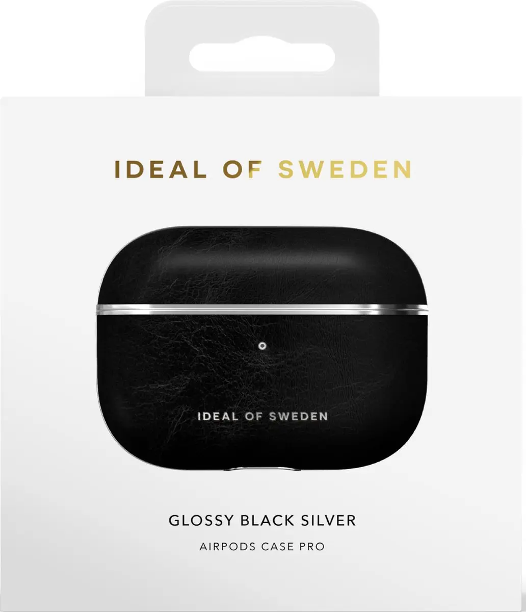 iDeal of Sweden AirPods Pro PU Hoesje Glossy Black - IDAPCSS21-PRO-311
