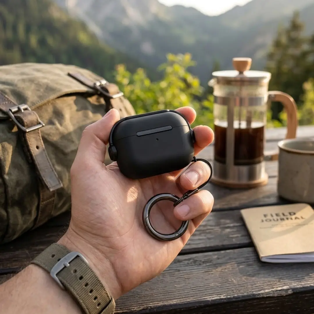 NUVEX AirPods Pro 2 Hoesje - Zwart