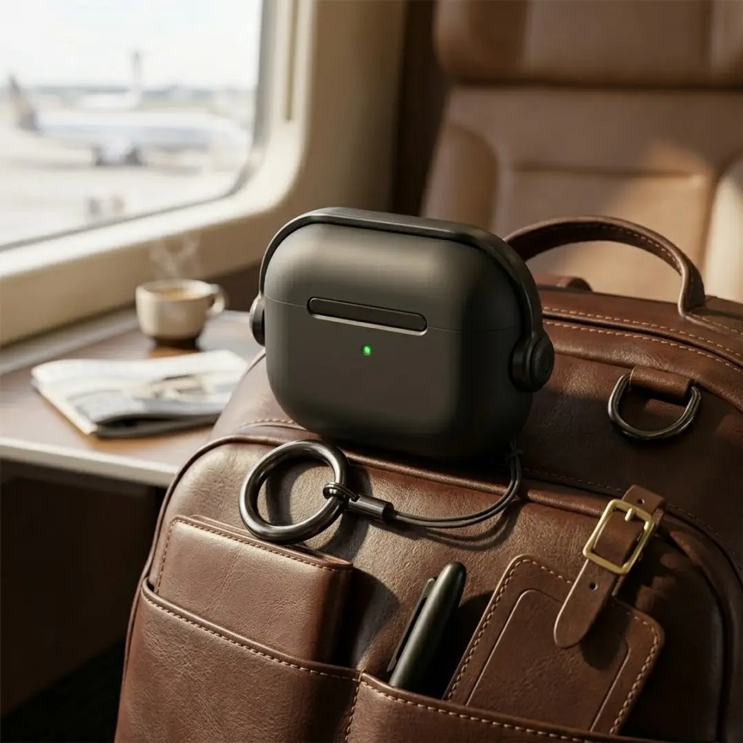 NUVEX AirPods Pro 2 Hoesje - Zwart