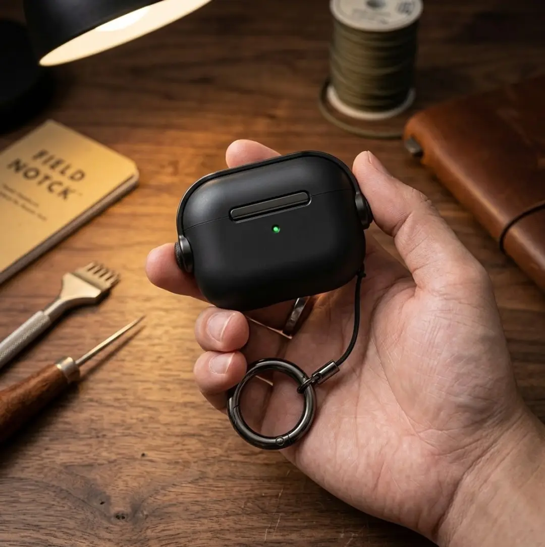 NUVEX AirPods Pro 2 Hoesje - Zwart