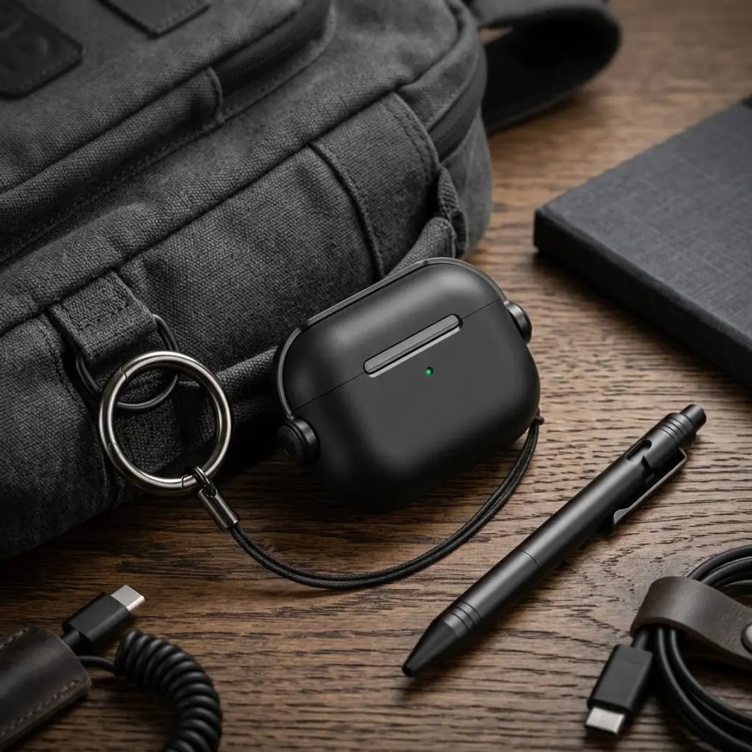 NUVEX AirPods Pro 2 Hoesje - Zwart