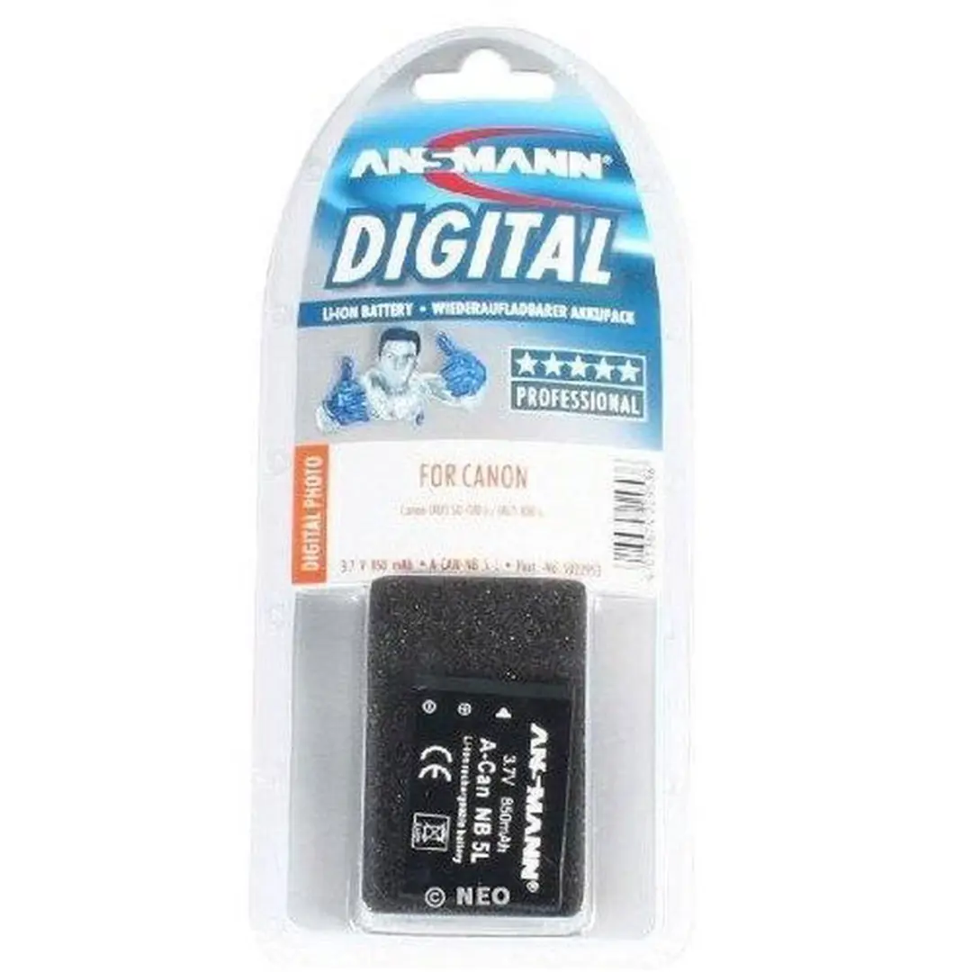 Ansmann A-Can LP-E5 Li-Ion Accu - 10mAh