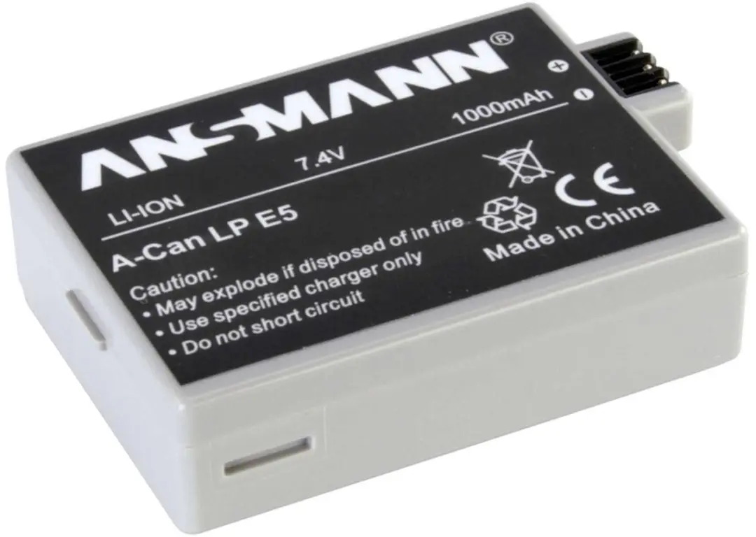 Ansmann A-Can LP-E5 Li-Ion Accu - 10mAh