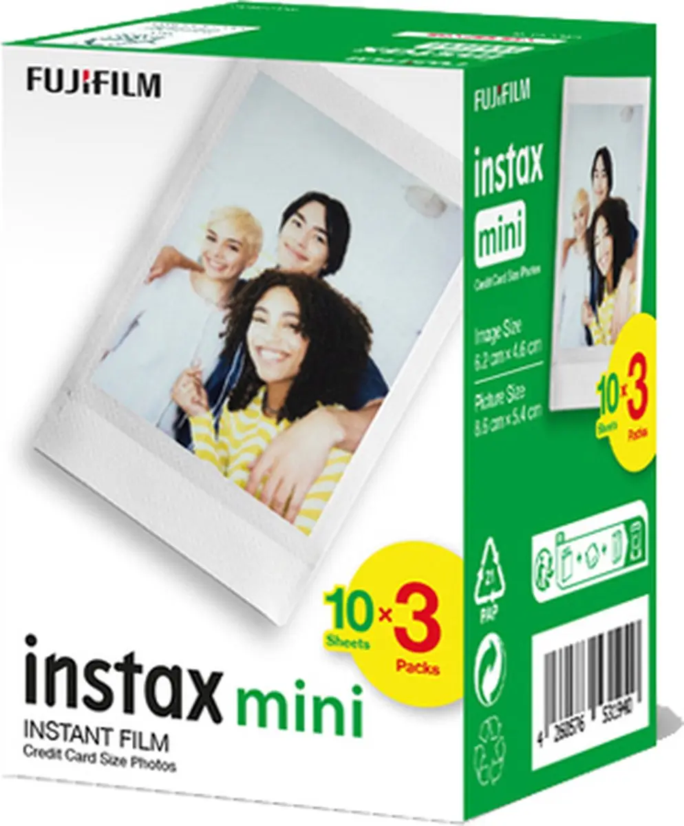 Fujifilm instax Mini Fotopapier Wit