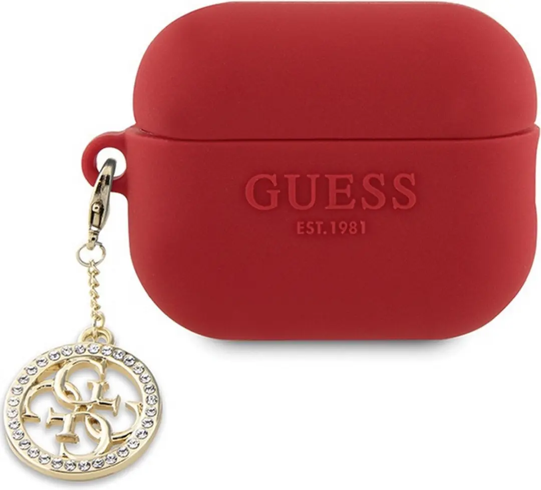 GUESS 4G Diamond Charm Silicone Case