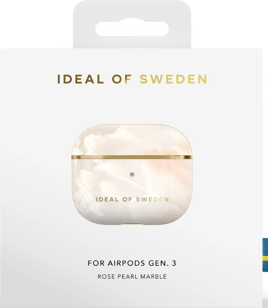 iDeal of Sweden AirPods 3 Hoesje - Rose Pearl Marble