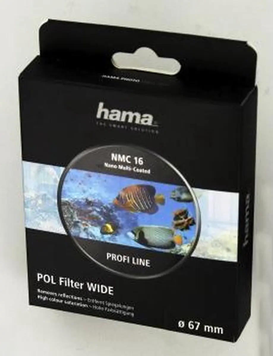 Hama Profi Line Circulair Polarisatiefilter 67mm - Zwart - afbeelding 6 van 6