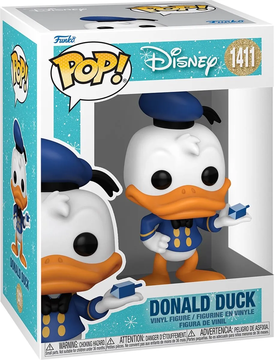 Disney Funko Pop! Donald Duck Holliday - 73828 - Multicolor