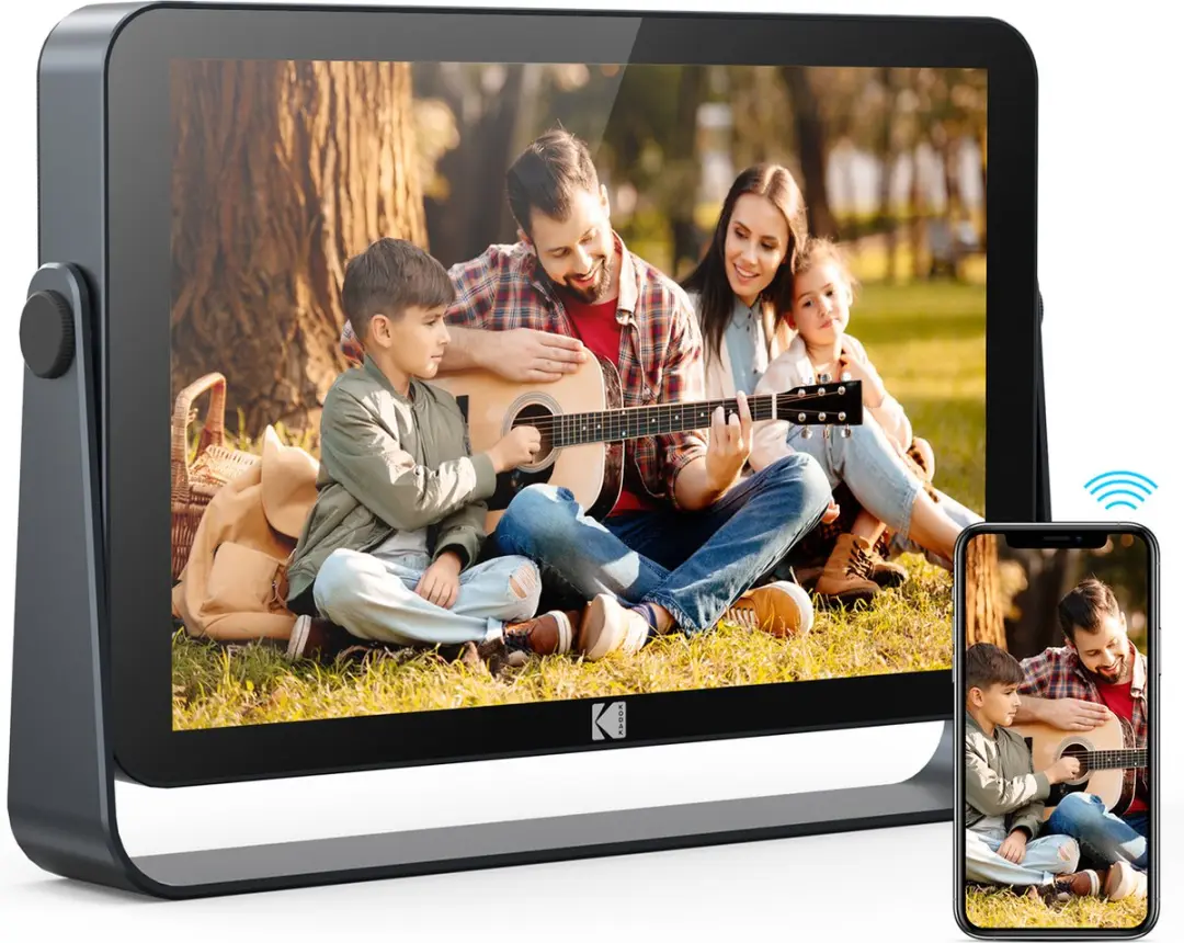 Kodak RWF109VGR Digitale Fotolijst 10" - Full HD Touchscreen - 32GB - Zwart - afbeelding 6 van 6